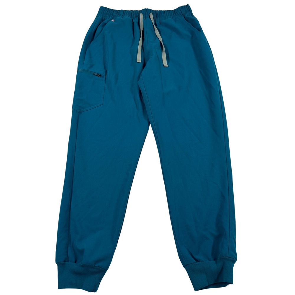 FIGS Technical Collection Teal Blue Jogger Scrub Pants Women's Medium W20SW2028